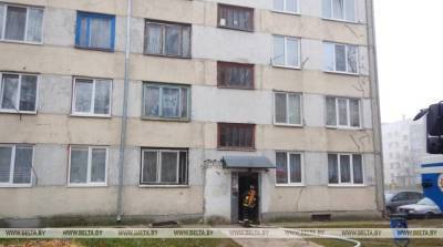 В Могилеве произошел пожар в общежитии: один человек погиб, 8 эвакуированы - belta.by - Белоруссия