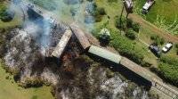В Чили подожгли и пустили под откос поезд - vlasti.net - Англия - Чили - Reuters