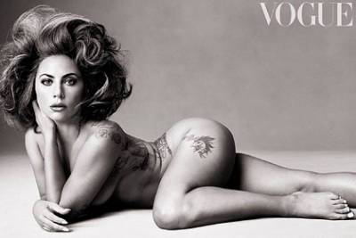 Леди Гага - Леди Гага снялась обнаженной для обложек Vogue - lenta.ru - Россия - США