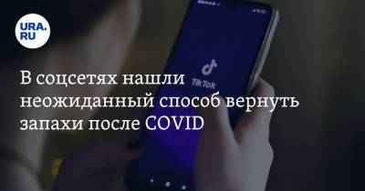 В соцсетях нашли неожиданный способ вернуть запахи после COVID - ura.news
