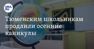 Алексей Райдер - Тюменским школьникам продлили осенние каникулы. Но не всем - ura.news - Тюменская обл.