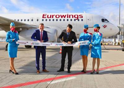 Eurowings открыл базу в Праге: лоукостер будет летать в 20 городов - vinegret.cz - Германия - Чехия - Копенгаген - Прага