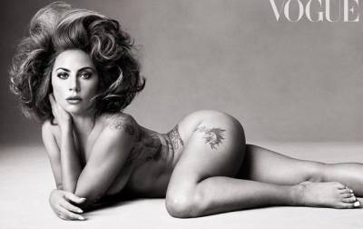 Леди Гага топлес позировала для двух изданий Vogue - korrespondent.net - Украина - Англия