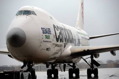 Бельгийский Boeing-747 с горящим двигателем сел в Новосибирске - tvc.ru - Китай - Бельгия - Новосибирск
