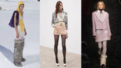 Ив Сен-Лоран - Laurent Saintlaurent - Как носить мини-юбку зимой? Подсказываем 4 варианта и 15 актуальных моделей - skuke.net - Россия