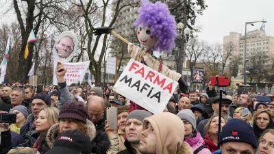 Протест антипрививочников на фоне всплеска заболеваемости - ru.euronews.com - Россия - США - Украина - Киев - Франция - Польша - Чехия
