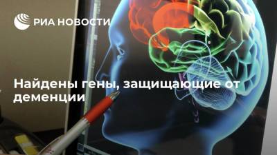 Найдены гены, защищающие от деменции - ria.ru - Москва - США
