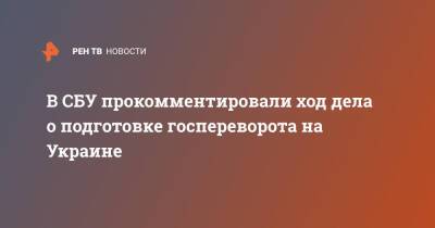 Илья Витюк - В СБУ прокомментировали ход дела о подготовке госпереворота на Украине - ren.tv - Россия - Украина