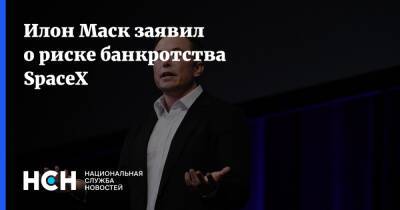 Илон Маск - Иван Моисеев - Илон Маск заявил о риске банкротства SpaceX - nsn.fm - Россия