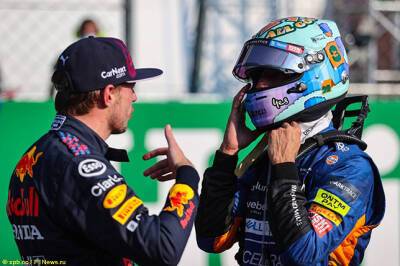 Максим Ферстаппен - Риккардо: Макс всё равно выиграет титул, это неизбежно - f1news.ru