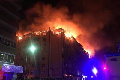 В здании бывшей гостиницы в Саратове произошел пожар - trend.az - Саратовская обл. - Саратов