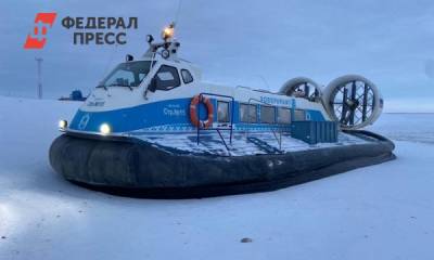 Салехард и Лабытнанги свяжут суда на воздушной подушке - fedpress.ru - Салехард