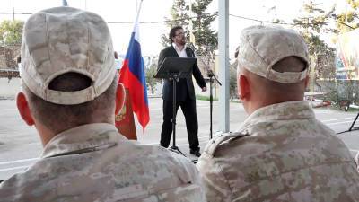 Российские военные в Сирии отмечают День народного единства - tvc.ru - Сирия