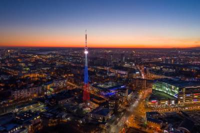 Подсветка ко Дню народного единства включится на нижегородской телевышке 4 ноября - vgoroden.ru - Москва - Нижний Новгород - Казань - Саранск - Пенза - Калуга