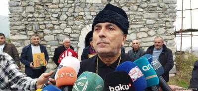 Армяне пытались арменизировать албанские церкви – глава албано-удинской общины - trend.az - район Ходжавендский