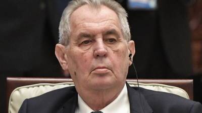 Милош Земан - Президент Чехии Земан переведен из реанимации в обычную палату - mir24.tv - Чехия - Прага