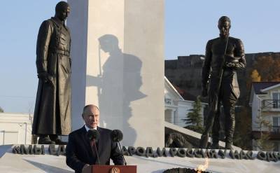 Владимир Путин - Путин: Крым и Севастополь — навсегда с Россией - znak.com - Россия - Крым - Севастополь