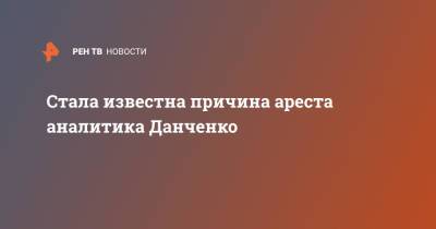 Стала известна причина ареста аналитика Данченко - ren.tv - Россия - США - Англия