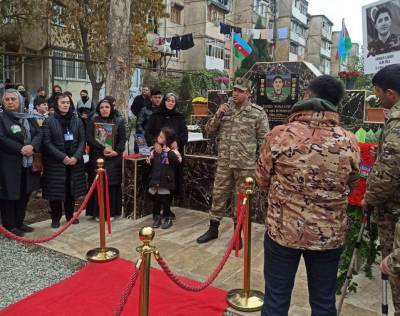 В Гяндже почтили память сотрудника CinemaPlus Сахавета Гасанова, ставшего шехидом в 44-дневной Отечественной войне (ФОТО) - trend.az - Азербайджан - Гянджа