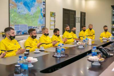 Хоккеисты ХК «Мурман» получили напутствия в канун начала Чемпионата России по хоккею с мячом - murmansk.mk.ru - Россия - Мурманск - Мурманская обл.