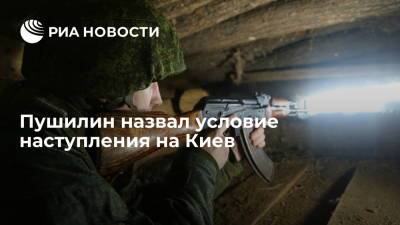 Денис Пушилин - Глава ДНР Пушилин назвал условие для наступления на Киев - ria.ru - Москва - Украина - Киев - ДНР - Донецк - ЛНР