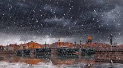 Петербург накроют тучи с дождем в выходные - neva.today - Россия - Петербурга