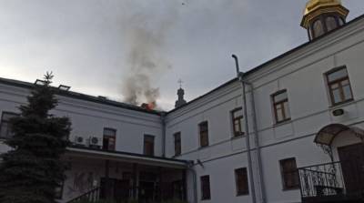 Пожар в Киево-Печерской лавре: пострадавших оказалось больше - ru.slovoidilo.ua - Украина - Киев - территория Киево Печерская Лавра