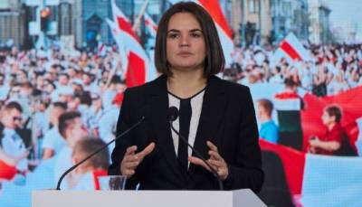 Светлана Тихановская - Тихановская: суверенитет Беларуси находится под угрозой - naviny.by - Белоруссия - Берлин - Вильнюс - Варшава