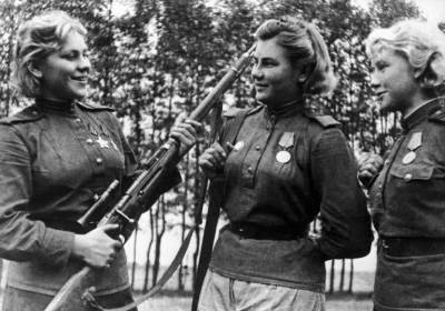 11 врагов на каждого ученика: как воевали выпускницы женской школы снайперов - Русская семерка - russian7.ru - Московская обл. - Германия