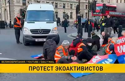 Полиция задержала десятки экоактивистов во время протестов в Лондоне - ont.by - Англия - Белоруссия - Лондон