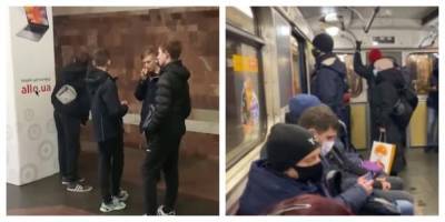 Подростки "надымили" на станции метро, слетелась полиция: кадры с места - politeka.net - Украина - Харьков