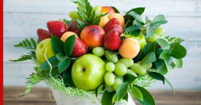 Сладкий ароматный подарок: как сделать букет из фруктов своими руками - profile.ru