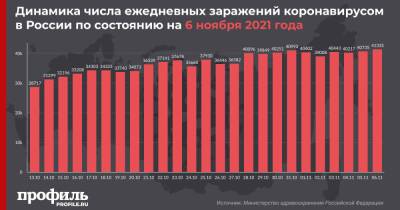 В России выявили новый максимум заражений коронавирусом - profile.ru - Москва - Россия - Санкт-Петербург - Московская обл. - Воронежская обл.