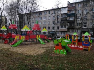 Новую детскую площадку установили в Советском районе - vgoroden.ru - р-н Советский - Благоустройство