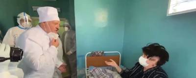Александр Лукашенко - Наталья Эйсмонт - Александр Лукашенко снял в «красной» зоне маску для подтверждения, что он не двойник - runews24.ru - Белоруссия - Орша