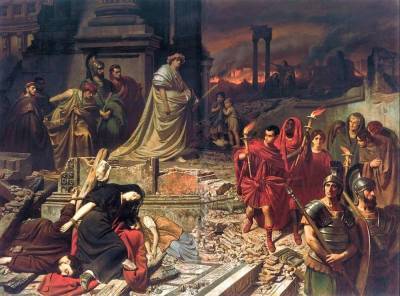 Великий пожар Рима. Правда ли, что в нем виноват Нерон? - skuke.net - Римская Империя - Рима