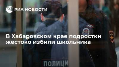 Александр Бастрыкин - В городе Советская Гавань Хабаровского края подростки жестоко избили школьника - ria.ru - Россия - Хабаровский край - Еврейская обл. - Хабаровск