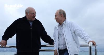 Владимир Путин - Александр Лукашенко - Александр Лукашенко снова танцует это танго лучше Владимира Путина - republic.ru - Россия - Белоруссия