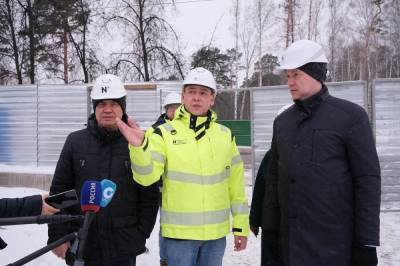 Андрей Травников - Губернатор проконтролировал ход работ на площадке первой очереди строительства кампуса мирового уровня НГУ - sib.fm