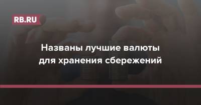 Названы лучшие валюты для хранения сбережений - rb.ru - Россия