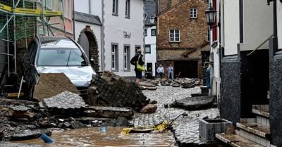 Названа сумма ущерба от разрушительного наводнения в Германии - rus.delfi.lv - Австрия - Бельгия - Германия - Голландия - Латвия - Люксембург - земля Рейнланд-Пфальц