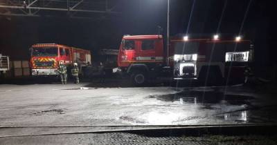 Пожар на заводе в Запорожье: спасателям пришлось тушить возгорание в 80-метровой трубе (ФОТО) - dsnews.ua - Украина - Киев - Запорожье