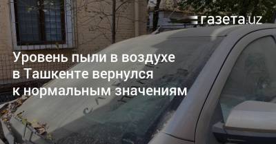 Уровень пыли в воздухе в Ташкенте вернулся к нормальным значениям - gazeta.uz - Узбекистан - Ташкент