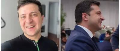 Владимир Зеленский - Петр Порошенко - Седой или крашеный? Что происходит с волосами Зеленского - w-n.com.ua