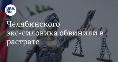 Челябинского экс-силовика обвинили в растрате - ura.news - Россия - Челябинская обл. - Челябинск