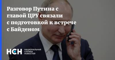 Владимир Путин - Дмитрий Песков - Уильям Бернс - Разговор Путина с главой ЦРУ связали с подготовкой к встрече с Байденом - nsn.fm - Россия - США