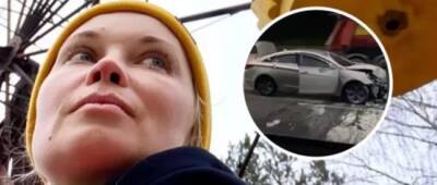 Лидия Таран - Телеведущая Лидия Таран попала в ДТП: «выкатывалась из машины в огне» - w-n.com.ua