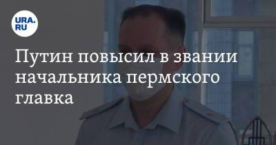Владимир Путин - Путин повысил в звании начальника пермского главка - ura.news - Россия - Пермь - Пермский край
