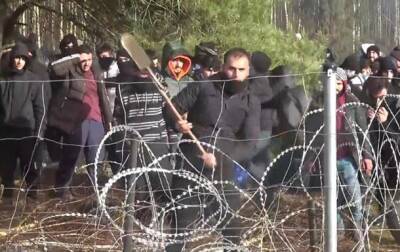 Появились новые видео ситуации на польской границе - korrespondent.net - Украина - Белоруссия - Польша