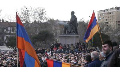 Артур Ванецян - Роберт Кочарян - На площади Свободы в Ереване начался митинг оппозиции - russian.rt.com - Армения - Ереван